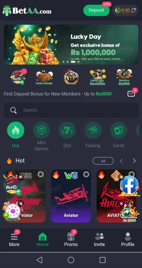 BetAA Game APK Download – Top Earning APP n Pakistan 1