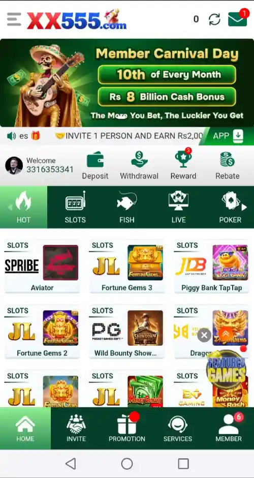 XX555 Game APK – Mobile Gaming Platform for Pakistani Users 2