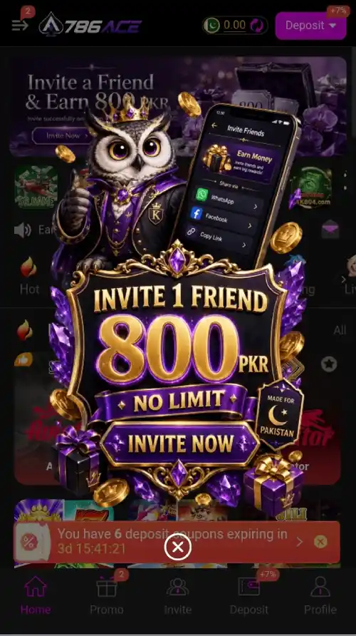 786ACE Game – Latest Android Gaming App in Pakistan 1