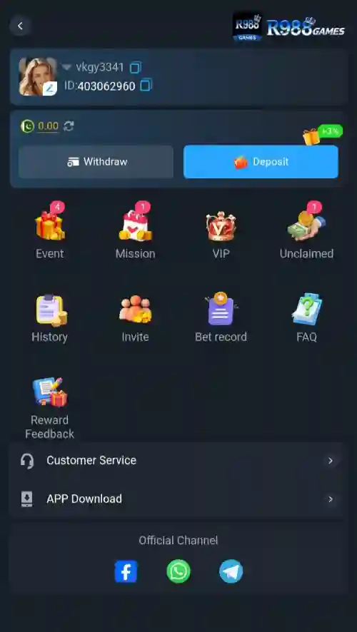 R988 Game: Android Features, Games, Rewards and User Guide 2